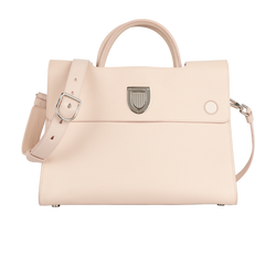 Medium Diorever, Leather, Pink, Made In Italy, S/DB, 3*